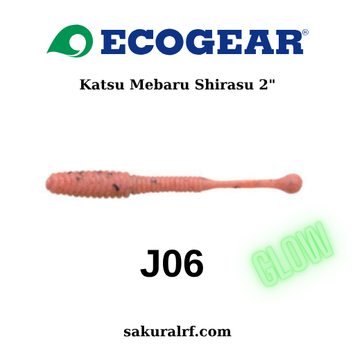 Ecogear Jukusei Aqua Katsu Mebaru Shirasu 2'' J06