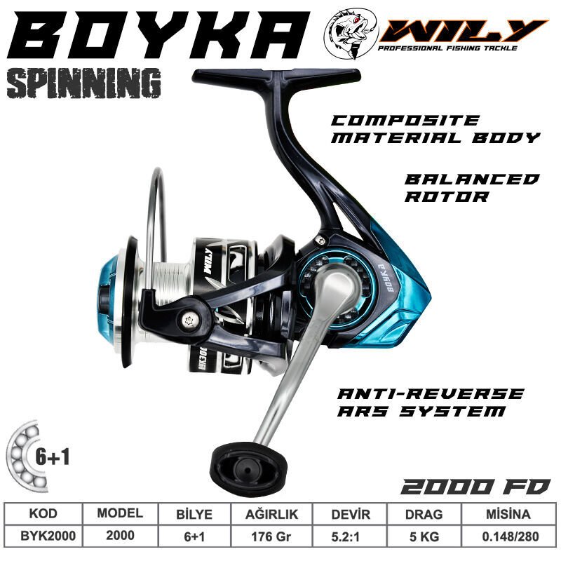 Wily  Boyka Olta Makinası 6+1 bb 2000