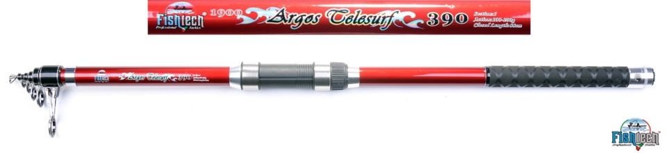 Captain 1900 Argos 390cm Tele Surf Kamış 125-250gr Atar