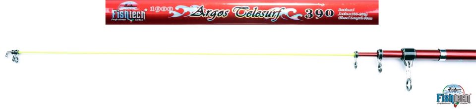 Captain 1900 Argos 390cm Tele Surf Kamış 125-250gr Atar