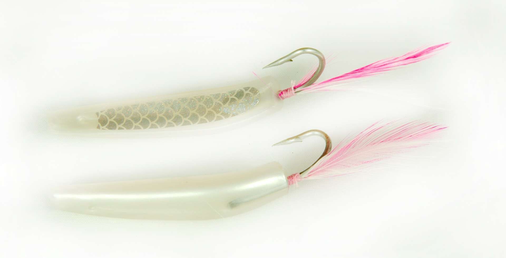 Captain 3625 Feather Jig 5cm Silikon Suni Yem 2li Paket Beyaz