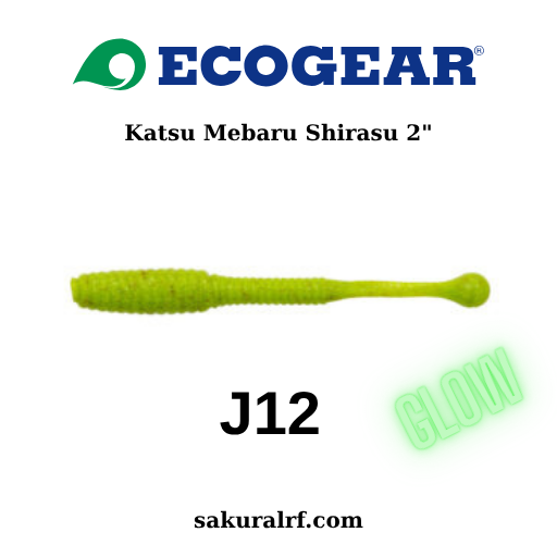 Ecogear Jukusei Aqua Katsu Mebaru Shirasu 2'' J12
