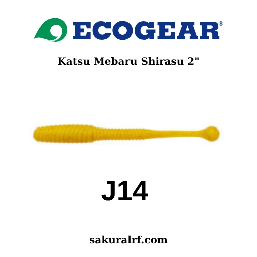 Ecogear Jukusei Aqua Katsu Mebaru Shirasu 2'' J14