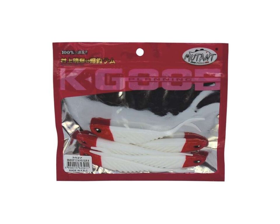 Mutant 3527 Grande Soft 12cm Levrek Silikonu Suni Yem 5li Paket
