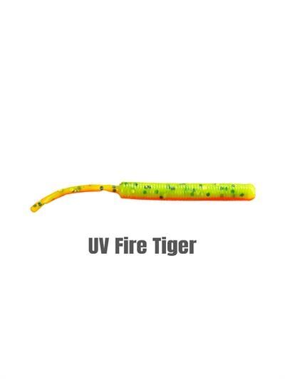 Fujin Baby Worm 5,2cm Floating LRF Silikonu UV Fire Tiger