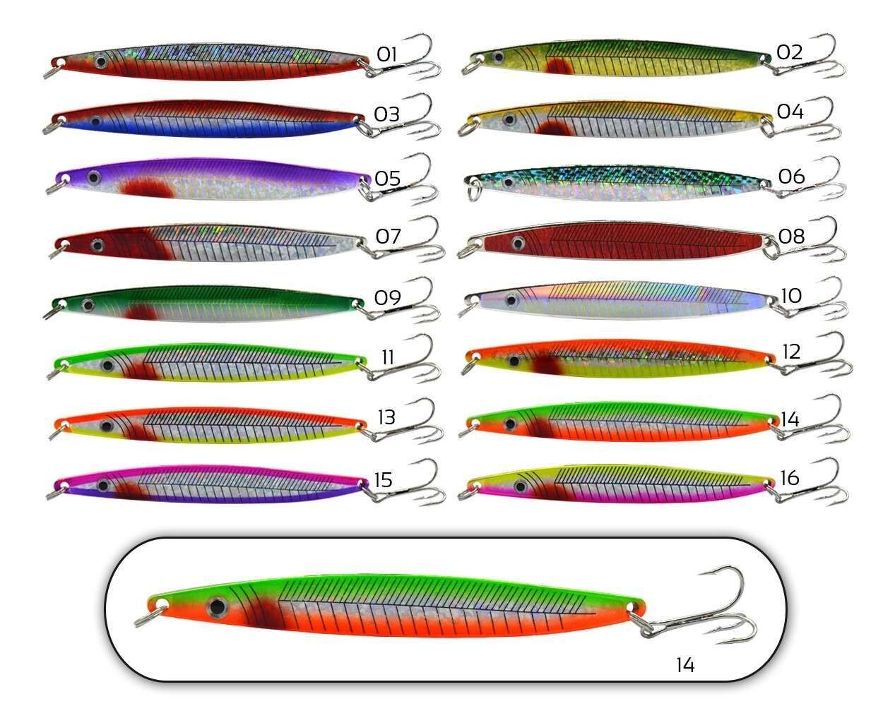 Captain 6115 Lüfer Kaşığı 26gr Hunter 105cm 14