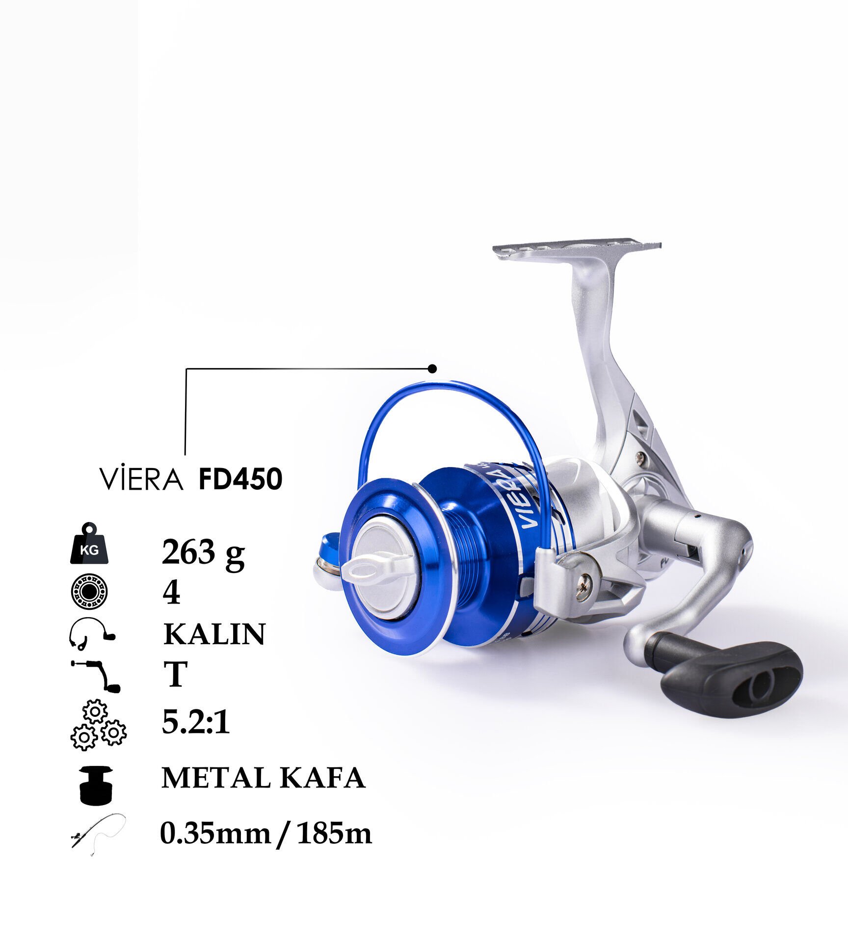 VIERA FD-450 AL KAFA CNC KOL 4BB