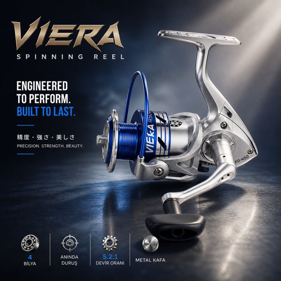 VIERA FD-450 AL KAFA CNC KOL 4BB