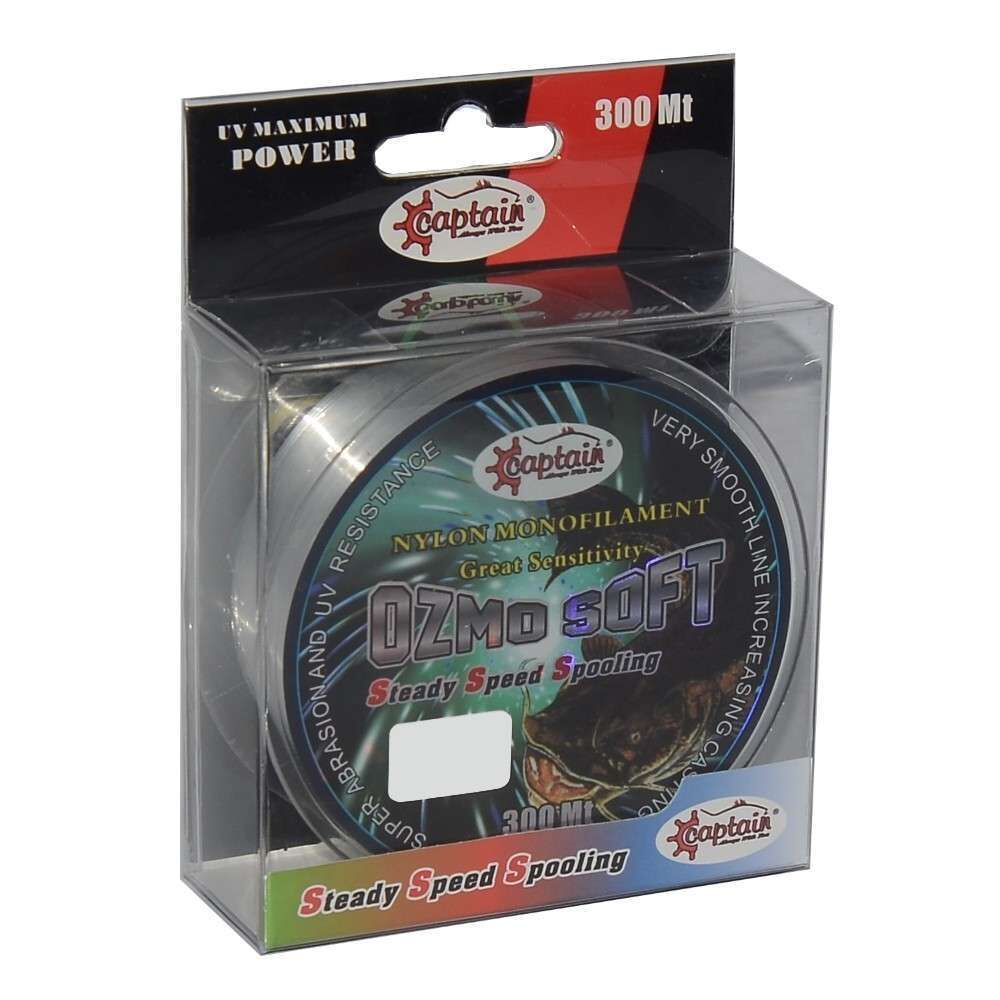 Captain Ozmo Soft 300mt Monofilament Misina Beyaz Standart - 0.33 MM