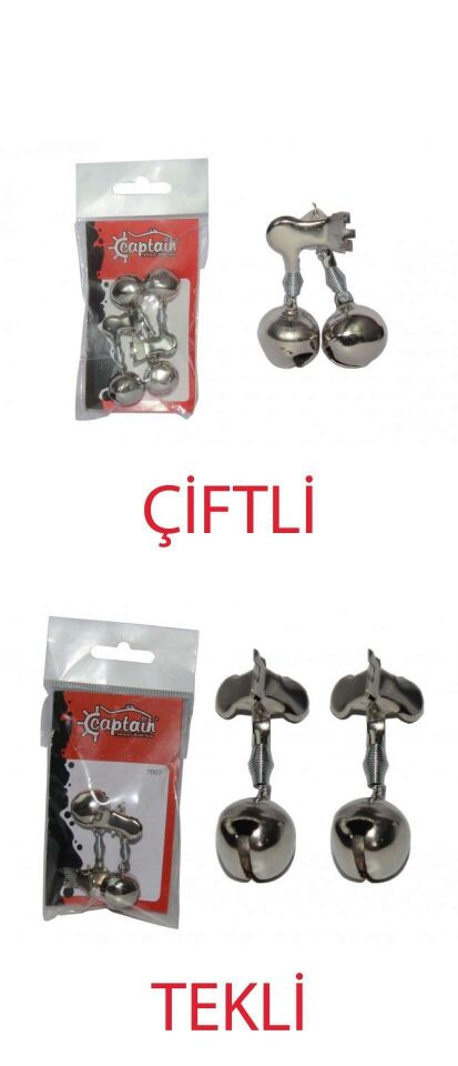 Captain Olta Zili Metal Kıskaçlı Pakette 2 Adet 18mm Standart - TEKLI