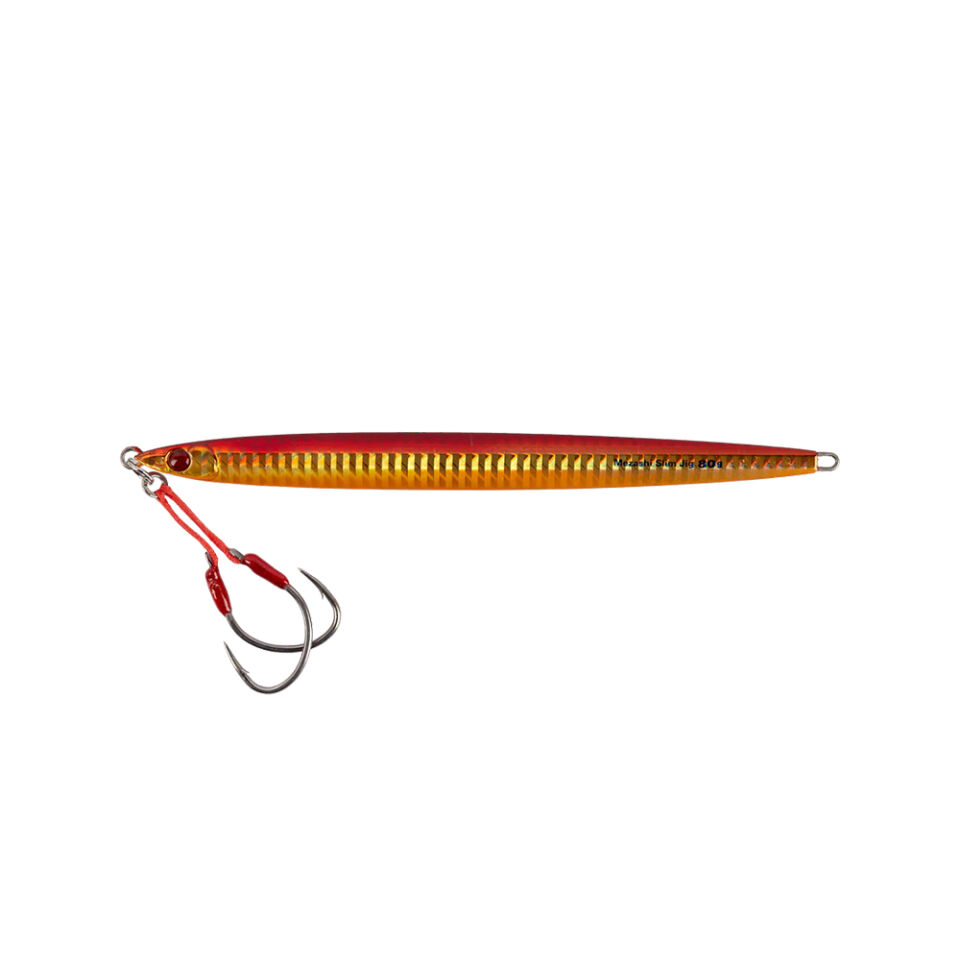 Mustad Mezashi Slim Jig 40G - RED GLOW