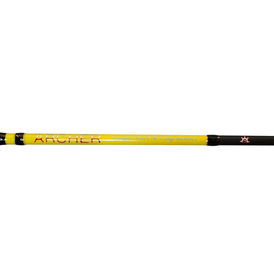 Captain 1354 Archer Fuji 2 Parça Spin Kamış 7-28gr Atar
