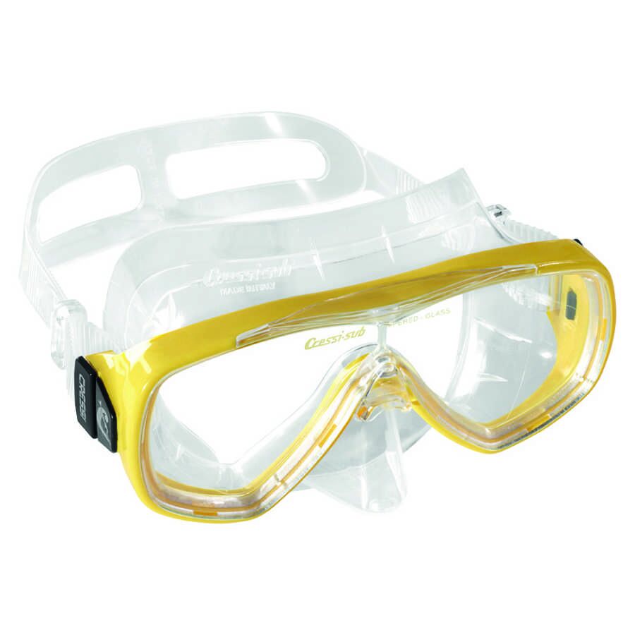Cressi Onda Dalış Maskesi CLEAR-YELLOW