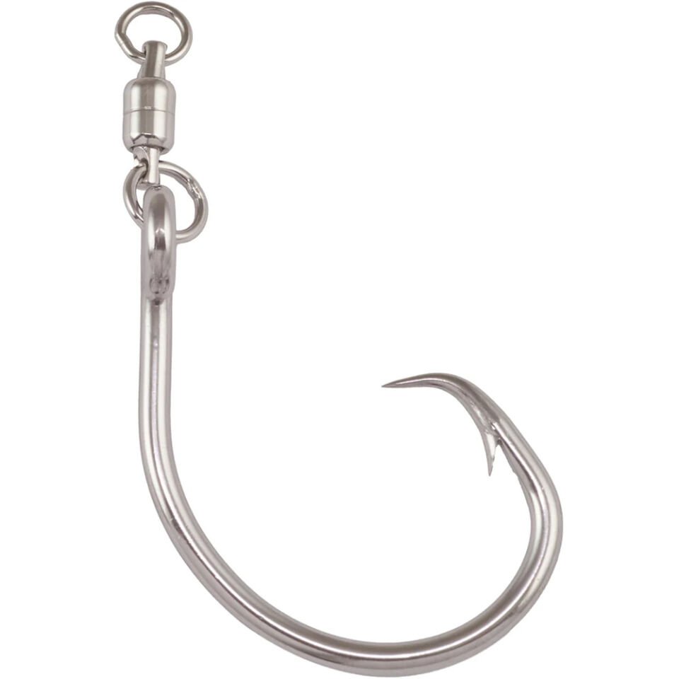 Mustad Swivel Demon Perfect Circle 3X Strong SE39950NP Olta İğnesi