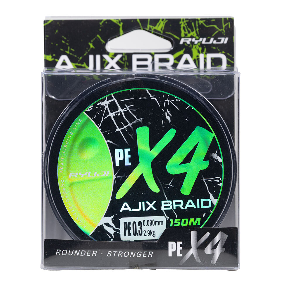 RYUJI AJIX BRAID 4X,150M, WHITE İP MİSİNA