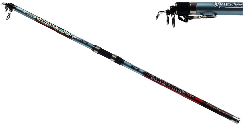 Captain 1670 İmperial Tele Surf Kamış 100-250gr Atar Standart - 420 CM