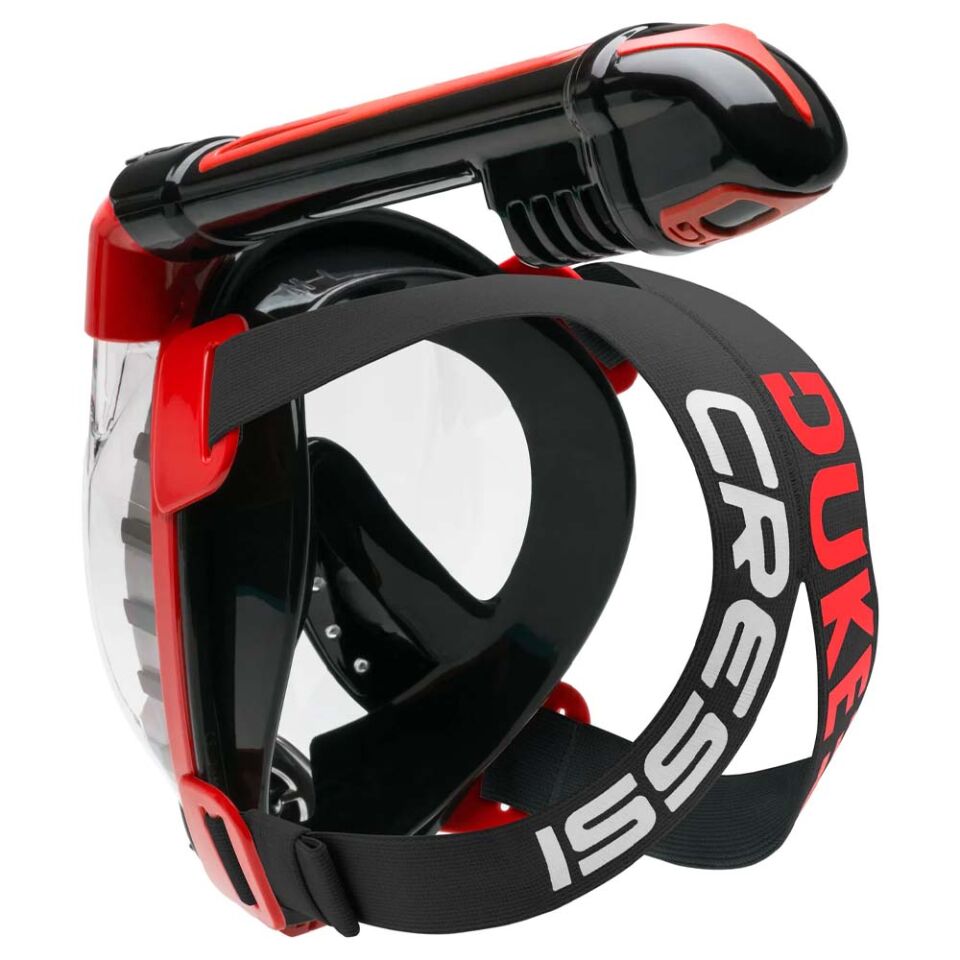 Cressi Duke Tam Yüz Maske BLACK-RED - S - M
