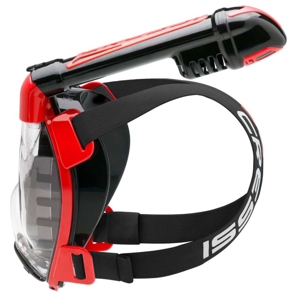 Cressi Duke Tam Yüz Maske BLACK-RED - S - M