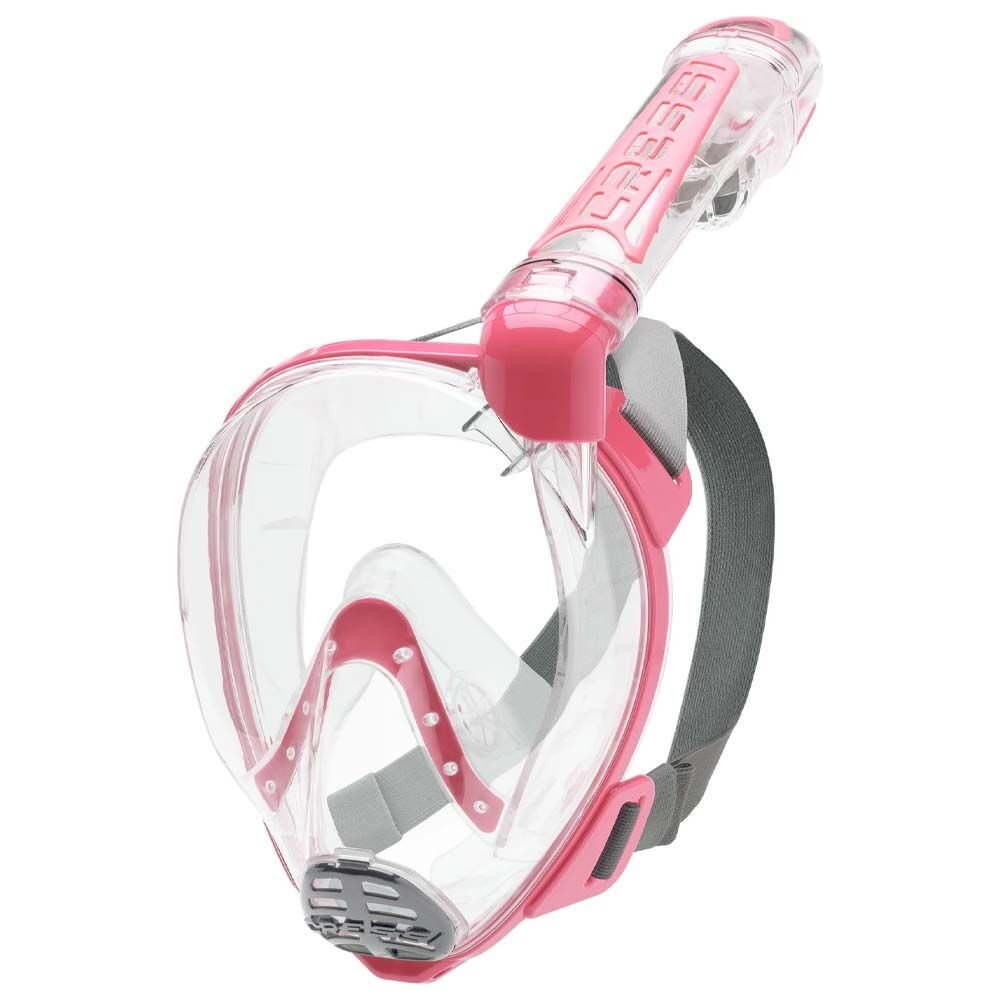 Cressi Duke Tam Yüz Maske CLEAR-PINK - S - M