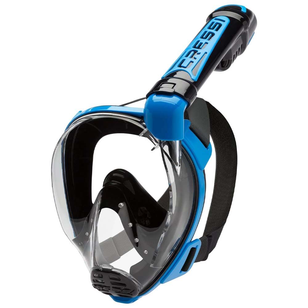 Cressi Duke Tam Yüz Maske BLACK-BLUE - S - M