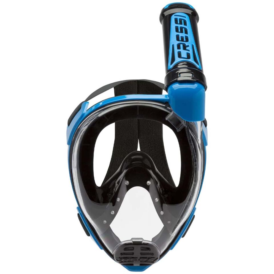 Cressi Duke Tam Yüz Maske BLACK-BLUE - S - M