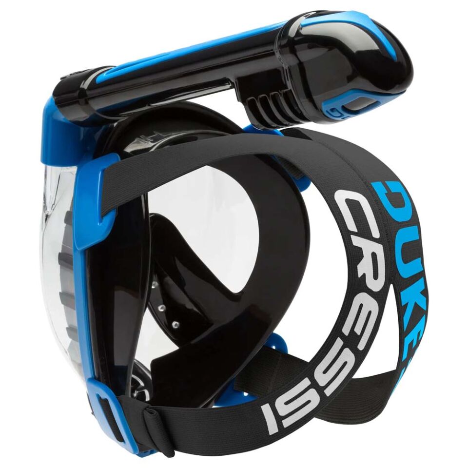 Cressi Duke Tam Yüz Maske BLACK-BLUE - S - M