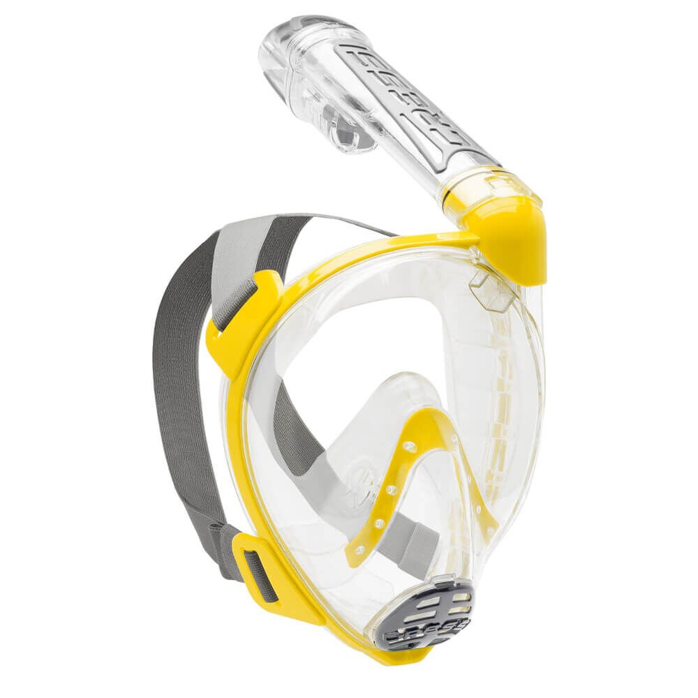 Cressi Duke Tam Yüz Maske Yellow - M - L