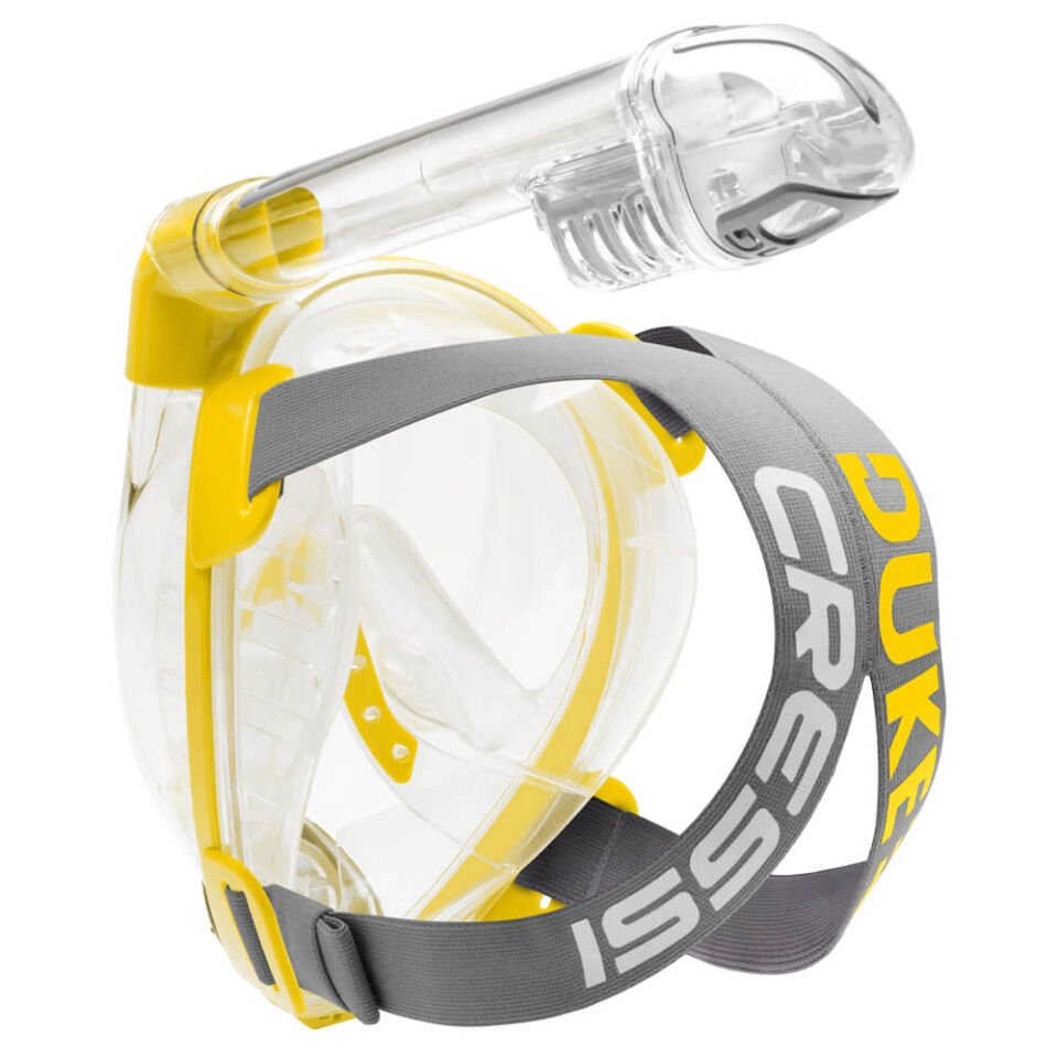 Cressi Duke Tam Yüz Maske Yellow - M - L