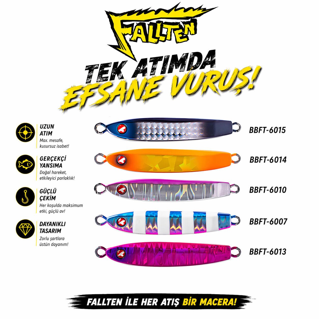 FALLTEN TG TUNGSTEN JIG YEM 60G #15