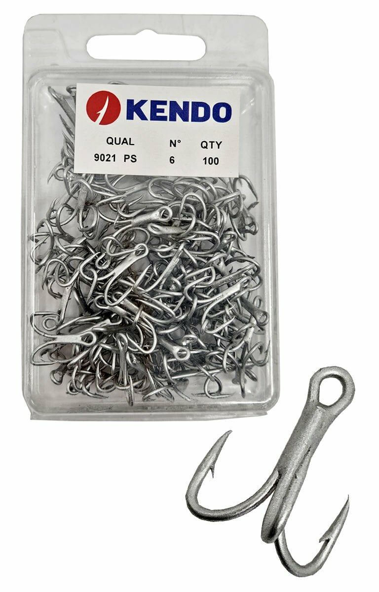 Kendo 9021 PS Faultless Treble 100 Adet 3 lü Çarpma İğnesi
