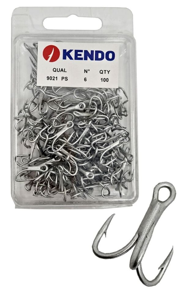 Kendo 9021 PS Faultless Treble 100 Adet 3 lü Çarpma İğnesi