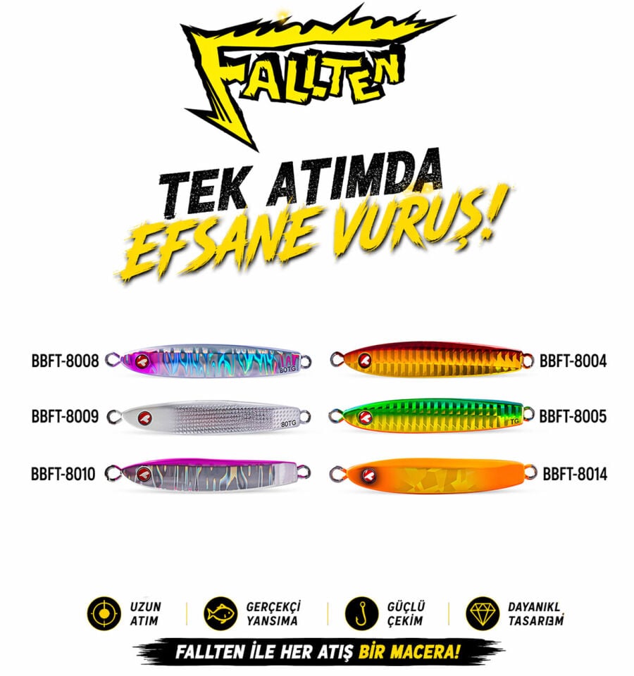 FALLTEN TG TUNGSTEN JIG YEM 80G #04