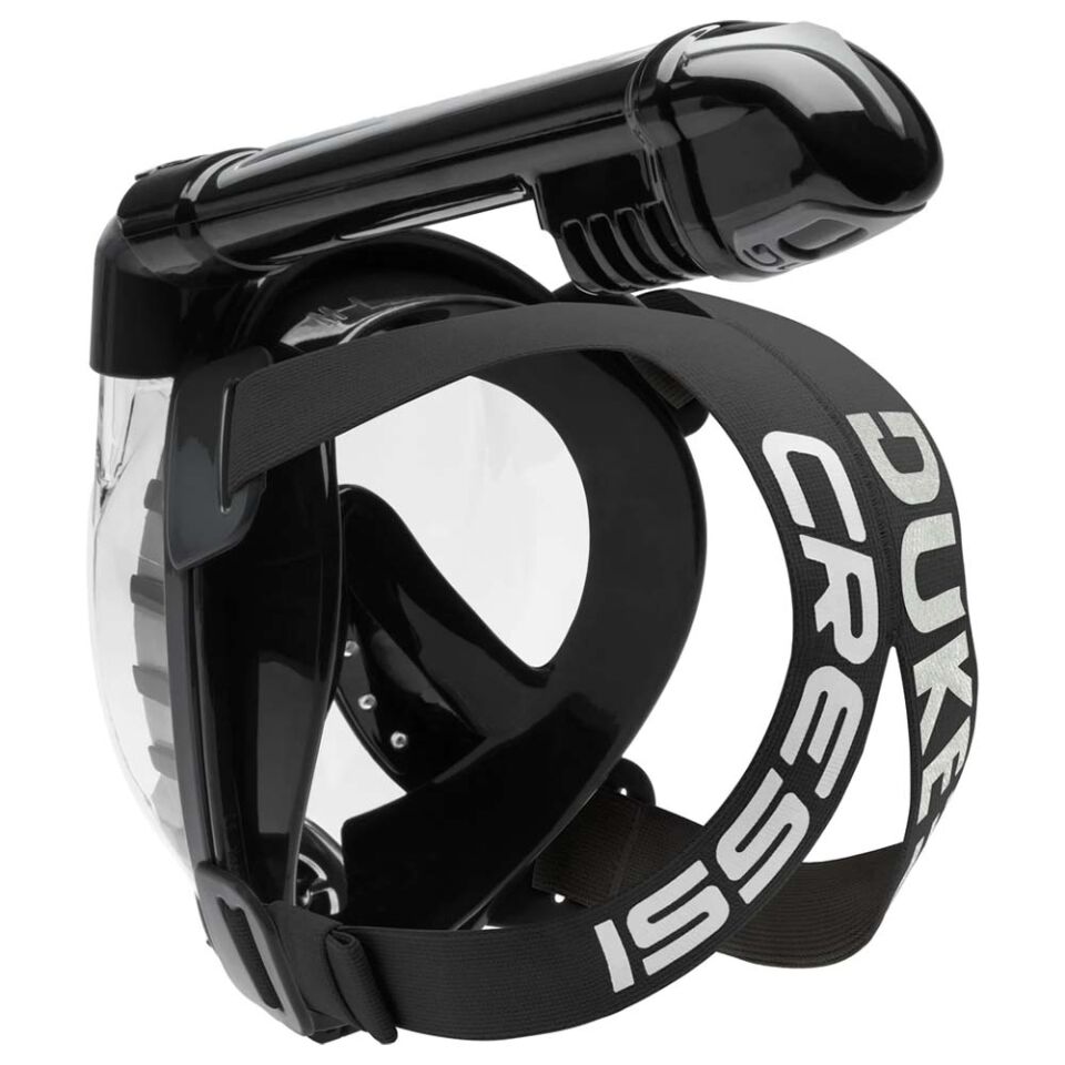 Cressi Duke Tam Yüz Maske BLACK-BLACK - S - M