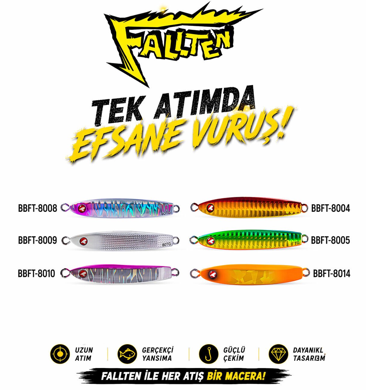 FALLTEN TG TUNGSTEN JIG YEM 80G #05