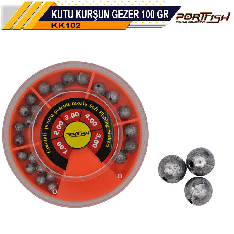 Portfish Kutu Kurşun Gezer 100 gr