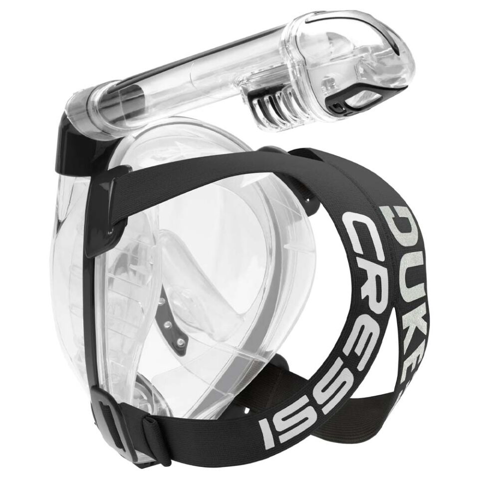 Cressi Duke Tam Yüz Maske CLEAR-BLACK - S - M