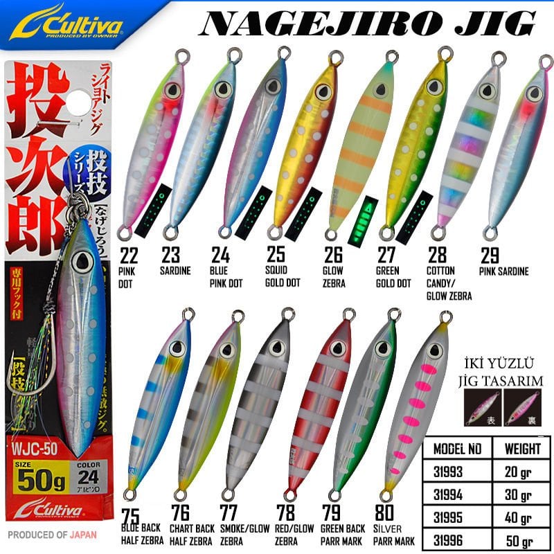 Cultiva 31996 Nagejiro  Jig 50g