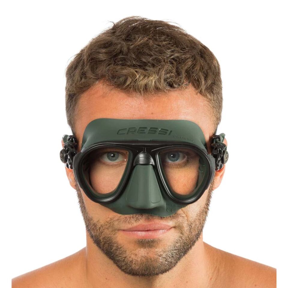 Cressi Calibro Dalış Maskesi GREEN