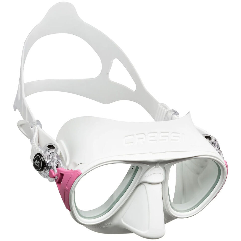 Cressi Calibro Dalış Maskesi WHITE-PINK