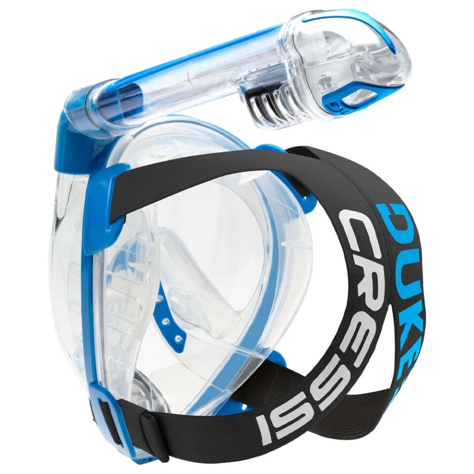 Cressi Duke Tam Yüz Maske CLEAR-BLUE - M - L