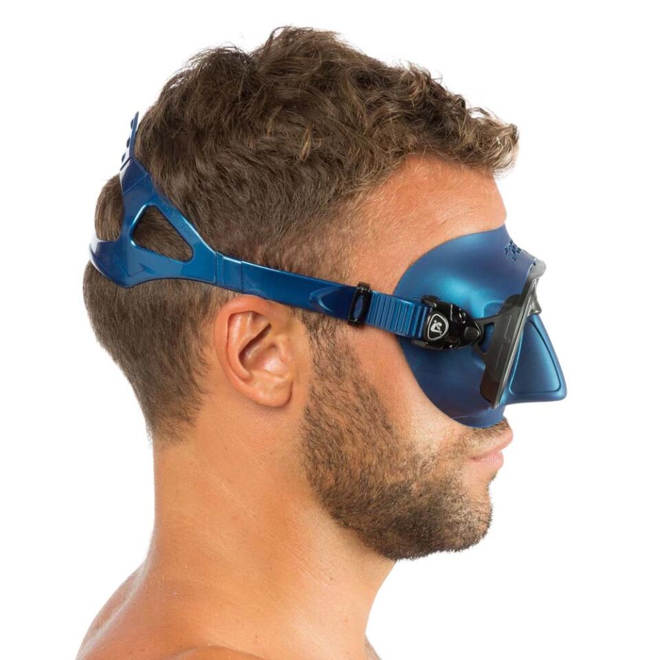 Cressi Calibro Dalış Maskesi BLUE METAL
