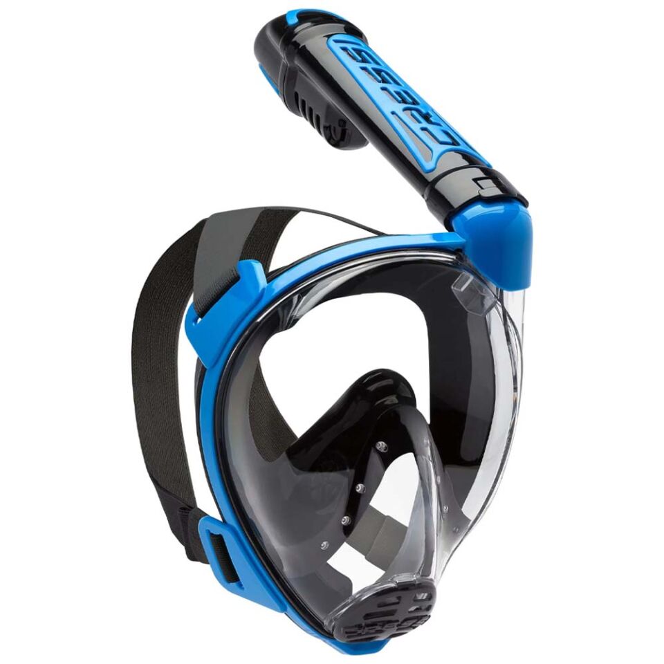 Cressi Duke Tam Yüz Maske BLACK-BLUE - M - L