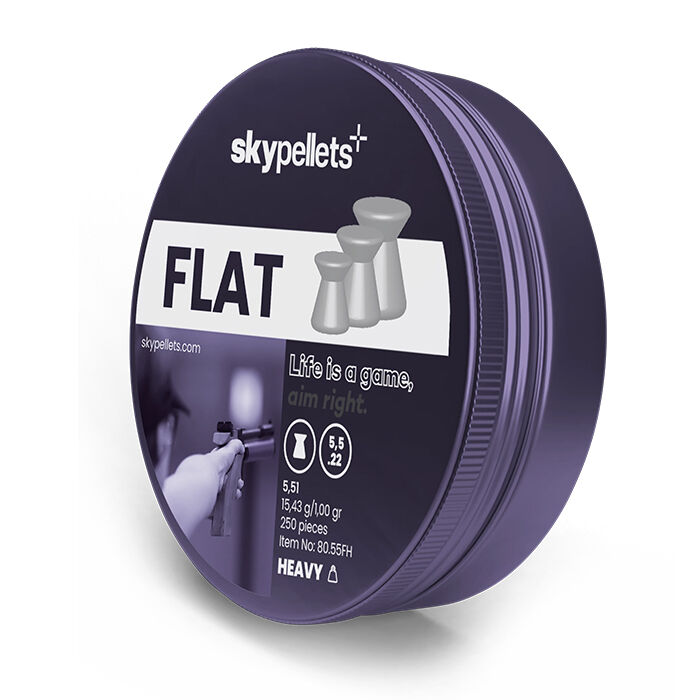 SKYPELLETS Flat Heavy 5,5mm 15,43 Gr H.  Saçma 250