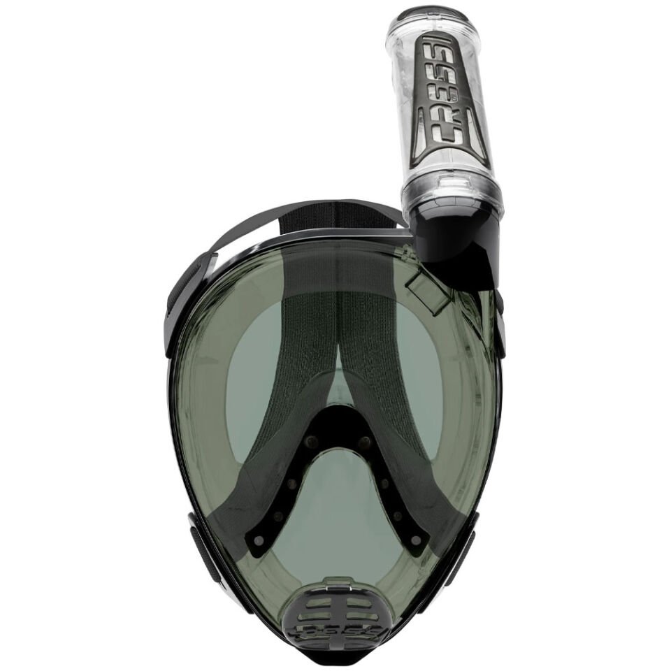 Cressi Duke Tam Yüz Maske M - L - CLEAR-BLACK-SMOKED LENS