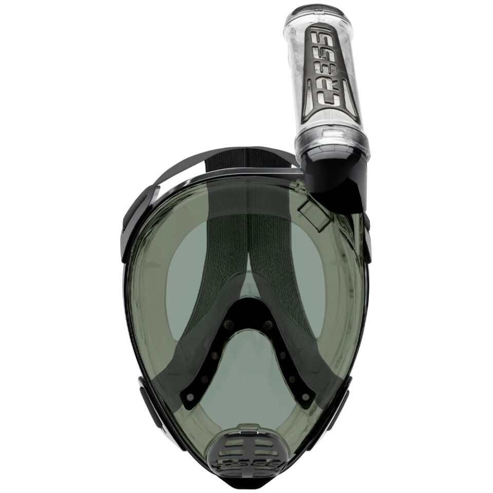 Cressi Duke Tam Yüz Maske M - L - CLEAR-BLACK-SMOKED LENS