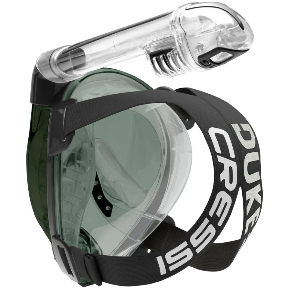 Cressi Duke Tam Yüz Maske M - L - CLEAR-BLACK-SMOKED LENS