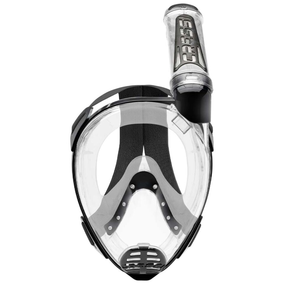 Cressi Duke Tam Yüz Maske CLEAR-BLACK - M - L