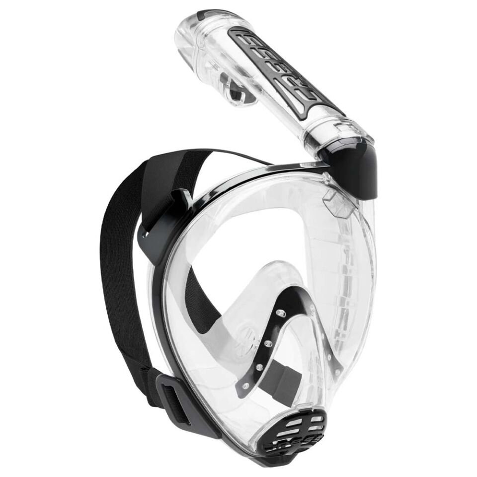 Cressi Duke Tam Yüz Maske CLEAR-BLACK - M - L