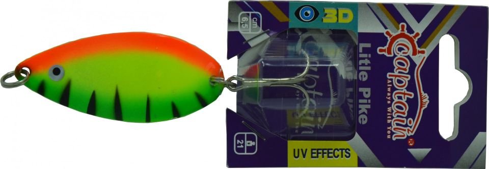 Captain 6165 Turna Kaşığı 21gr Little Pike 6.5cm