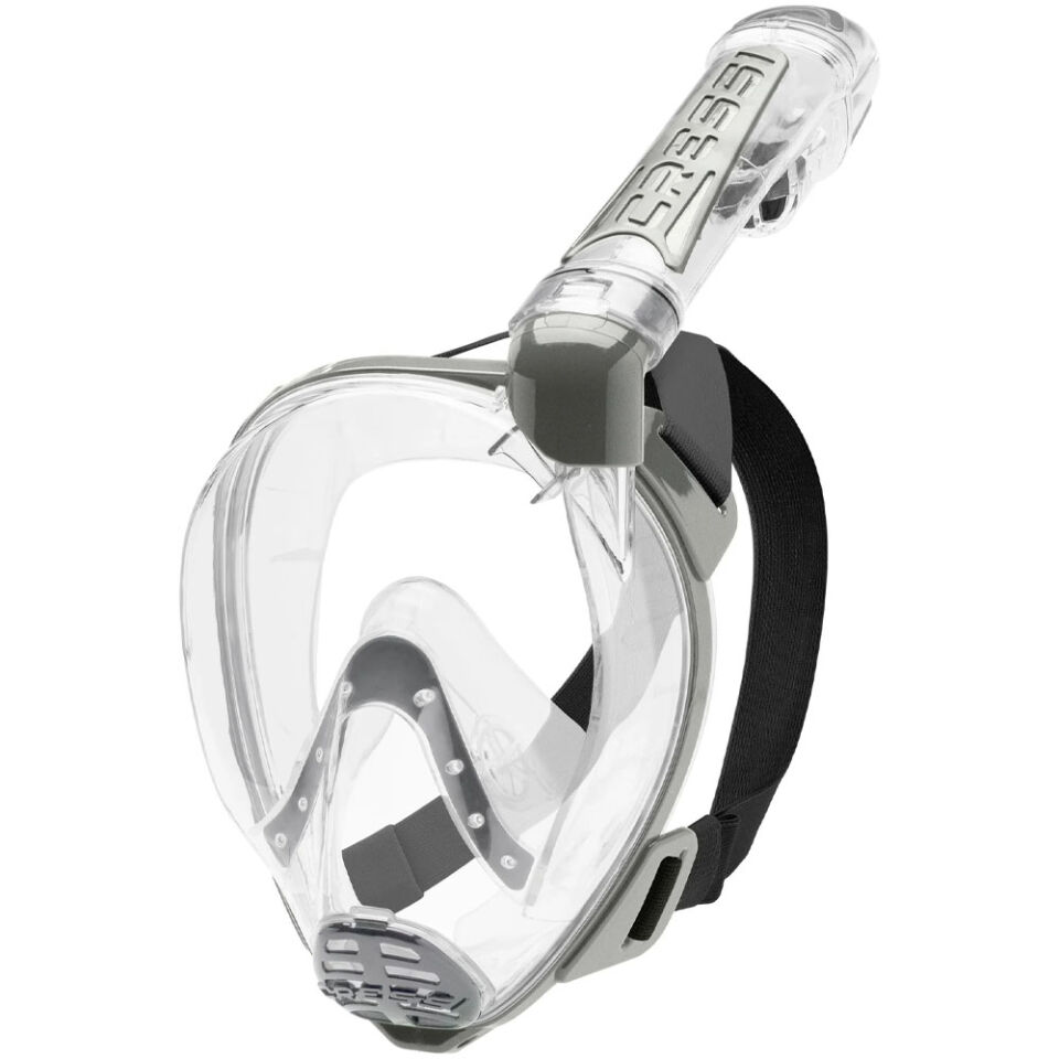 Cressi Duke Tam Yüz Maske CLEAR-SILVER - S - M